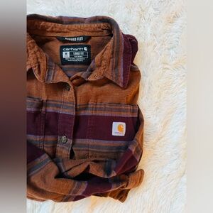 🏔️ Carhartt Rugged Flex Flannel Shirt